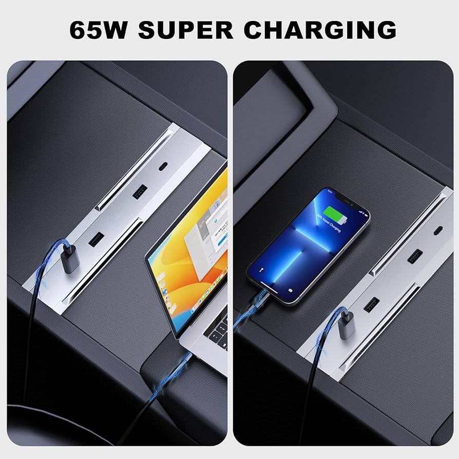 Amazon | Tesla USBハブ 2024年モデル 3 ハイランド用